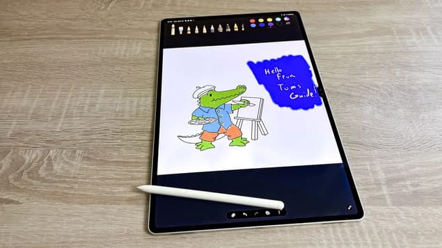 Рисование на Samsung Galaxy Tab S10 Ultra