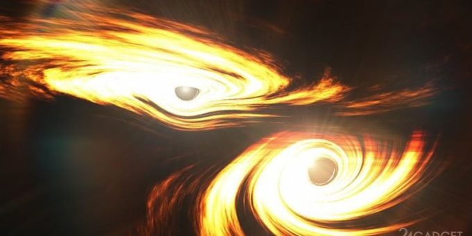 Гравитационно-волновые детекторы засекли самое масштабное столкновение чёрных дыр в истории