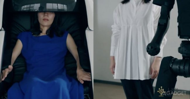 В Японии сделали капсулу для управления роботами силой мысли (2