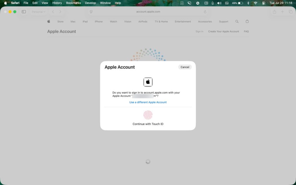 Signing-in-to-Apple-Account-in-Safari-using-Touch-ID-2048×1280