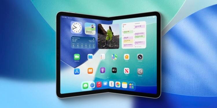 Что за новое большое устройство со складным экраном готовит Apple и когда оно выйдет. Складной iPad или Макбук выйдет позже, чем планировалось. Изображение: 9to5mac.com. Фото.