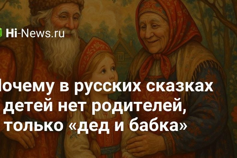 Почему в русских сказках у детей нет родителей, а только