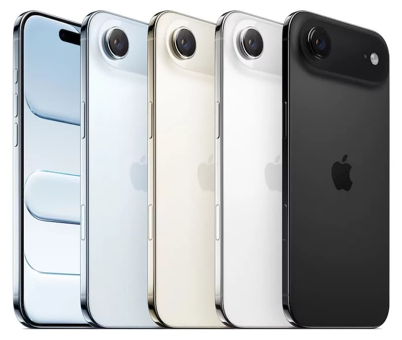 Цвета iphone air