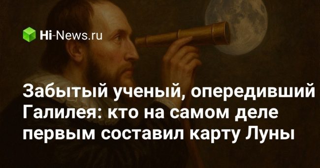 Забытый ученый, опередивший Галилея: кто на самом деле первым составил
