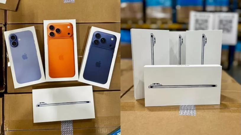 Как выглядят коробки iPhone 17, iPhone Air и iPhone 17 Pro