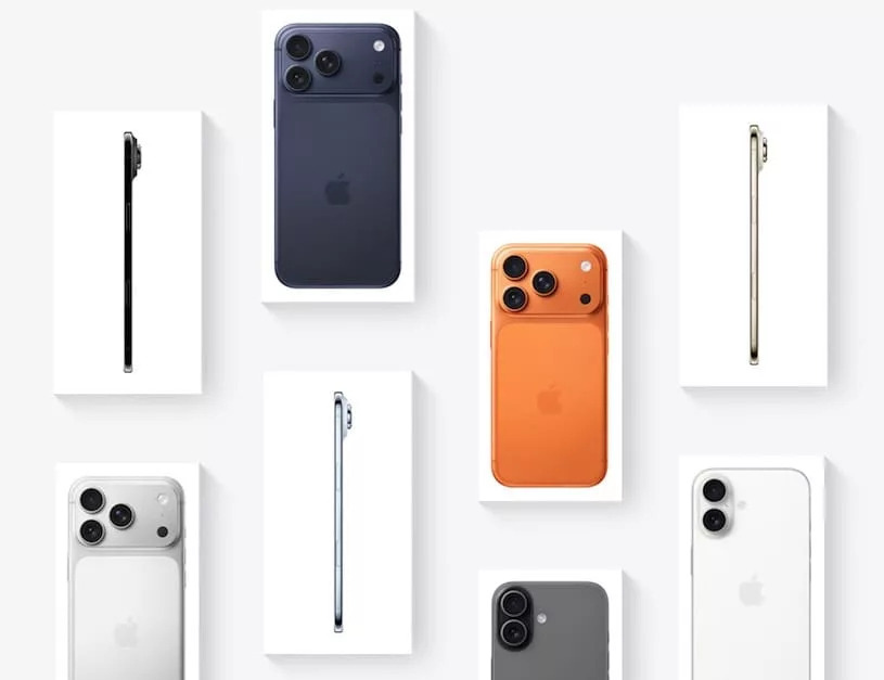 Как выглядят коробки iPhone 17, iPhone Air и iPhone 17 Pro