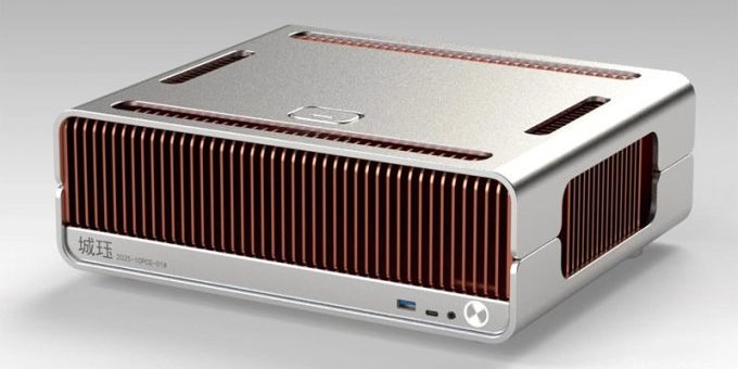 Представлен компактный и тяжёлый корпус для ПК с пассивным охлаждением