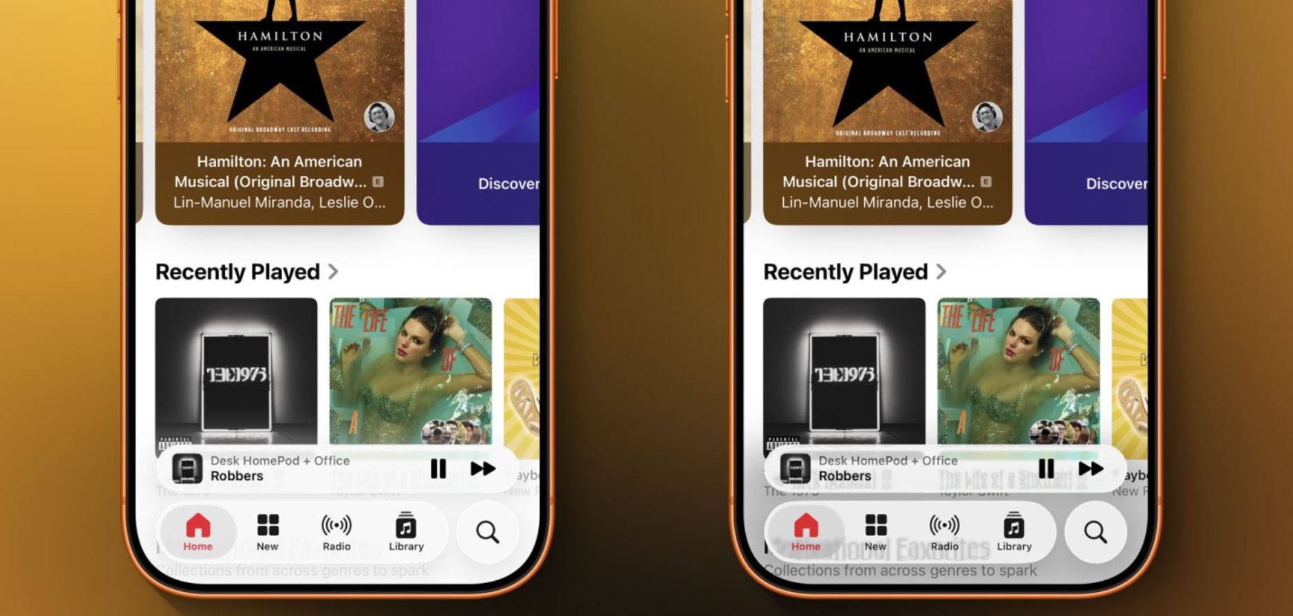 Новые функции iOS 26.1. Вот так выглядит система, если убрать прозрачность. Фото: 9to5mac. Фото.