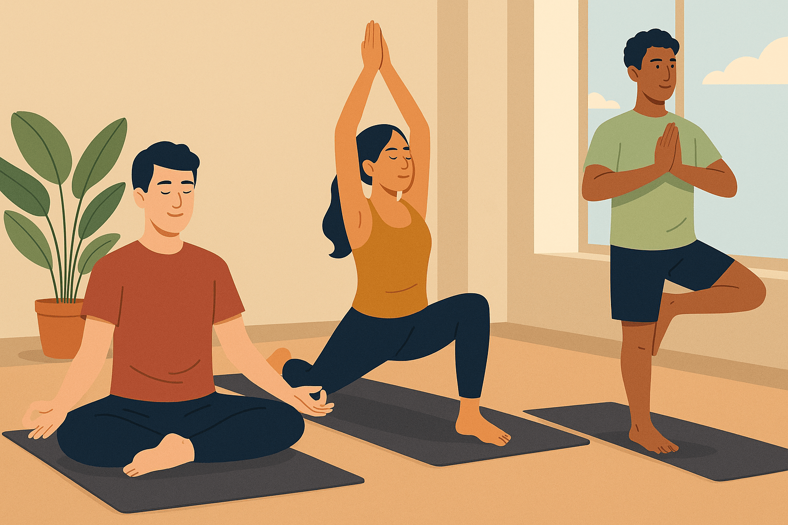 Почему физическая активность помогает справиться с тревогой и стрессом. Обзор показал, что комплексные меры (движение и психологическая работа) дают больший эффект, чем физическая активность сама по себе. Фото.