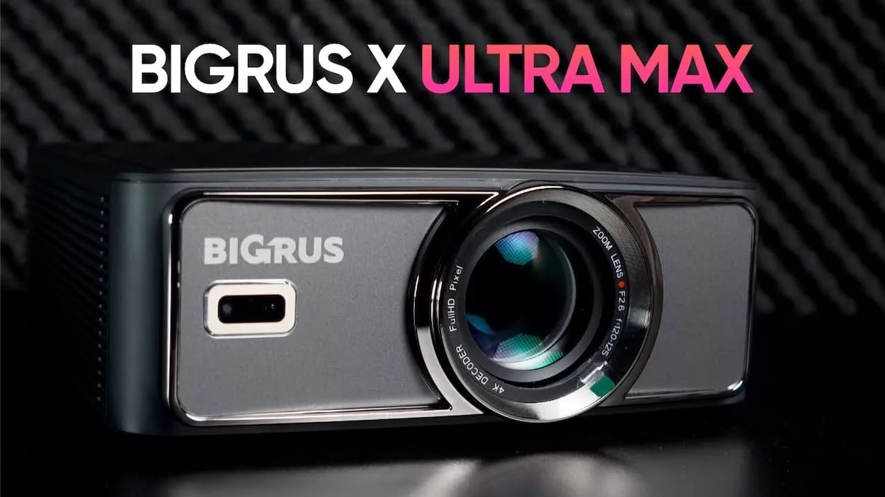 Обзор проектора BIGRUS X ULTRA MAX