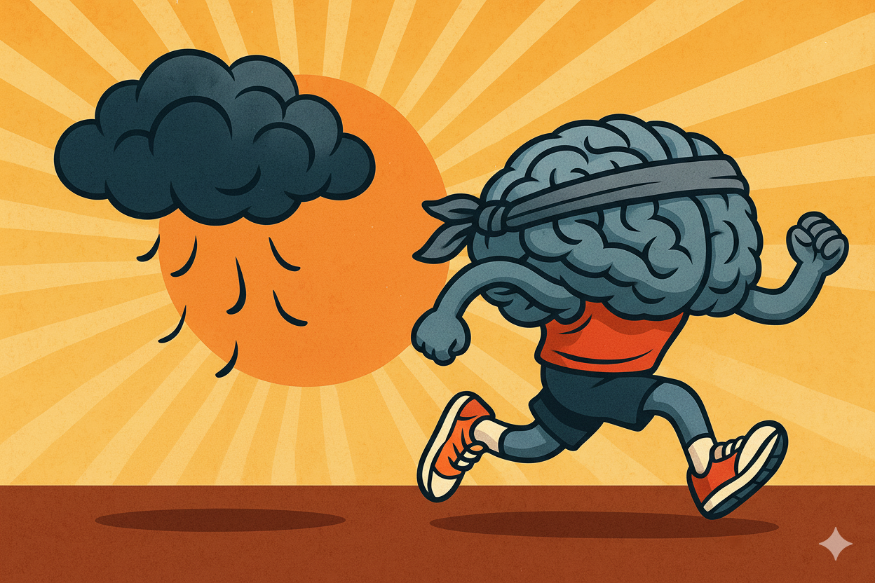 Спорт против пессимизма: как физические упражнения избавляют от негативных мыслей. Когда вы тренируете тело и ум одновременно, мозг буквально перенастраивает нейронные связи, становясь менее восприимчивым к тревоге. Фото.