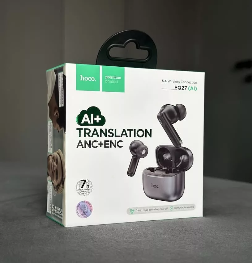 Наушники hoco eq27: упаковка