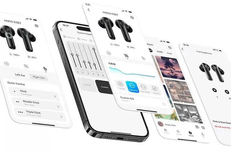 Наушники hoco eq27: приложение