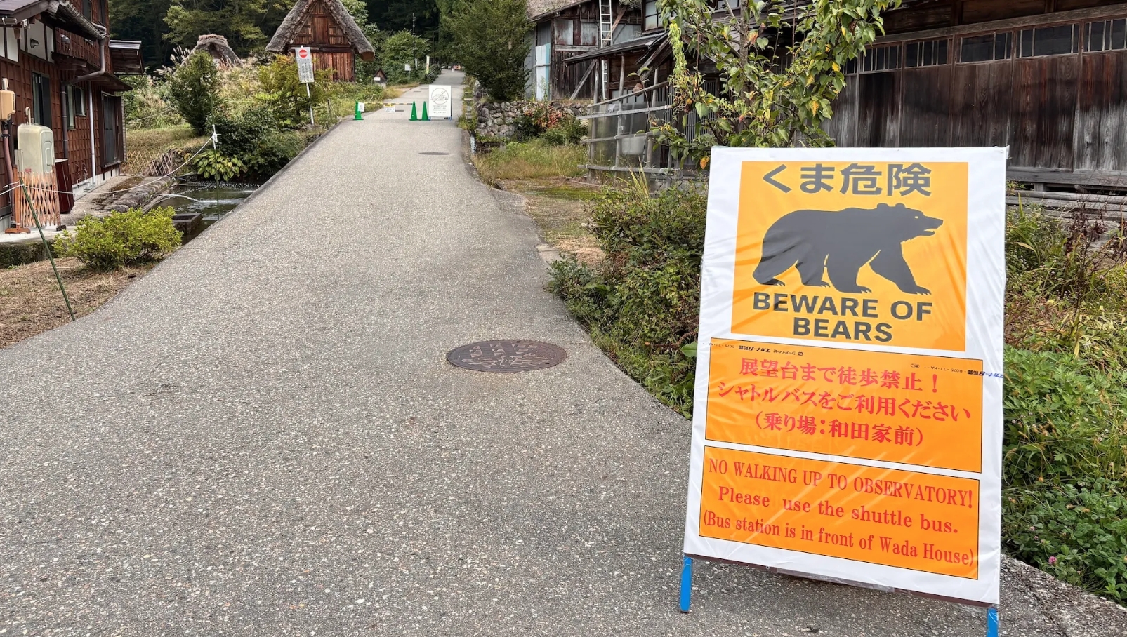 Что делают медведи перед спячкой. Предупреждающий знак об опасных медведях. Источник фотографии: popsci.com. Фото.