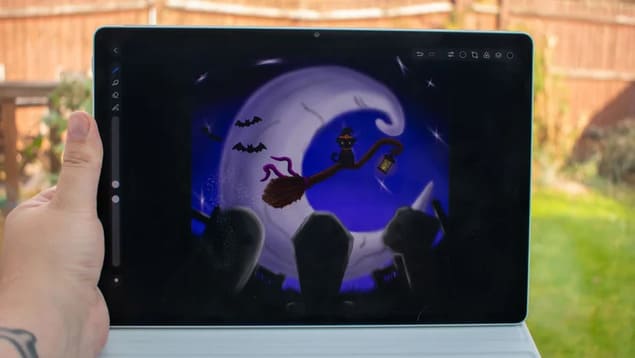 Художественная работа на Huawei MatePad 12X (2025)