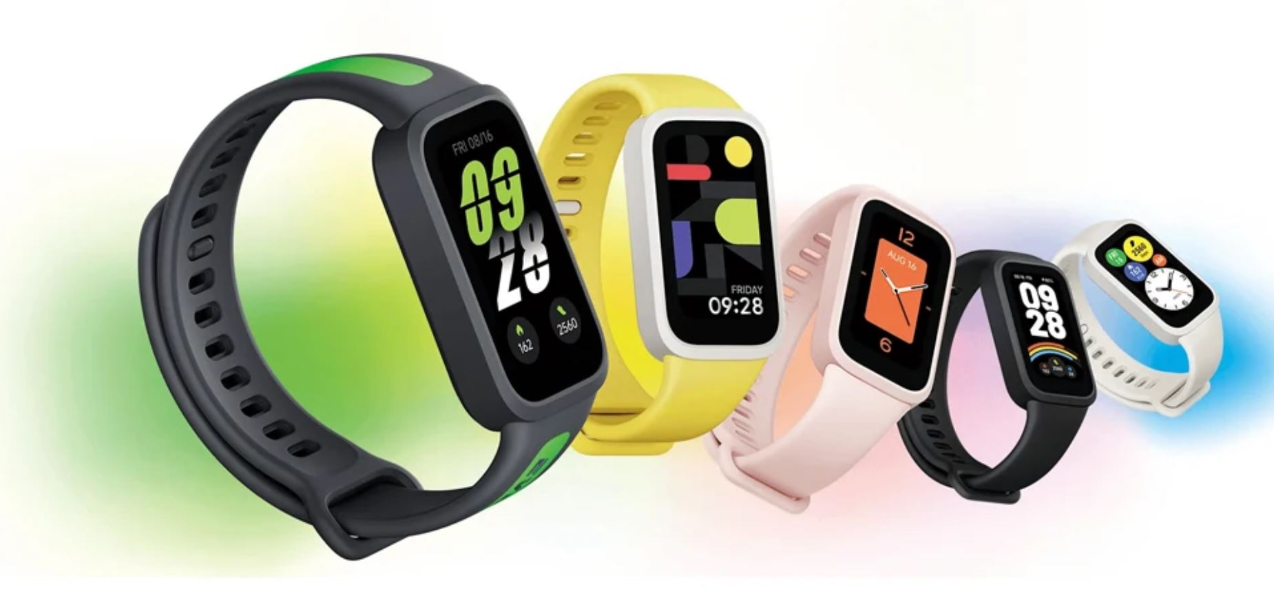 Самый дешевый фитнес-браслет Xiaomi. Mi Band 9 Active — по-прежнему самый дешевый фитнес-браслет Xiaomi. Фото.