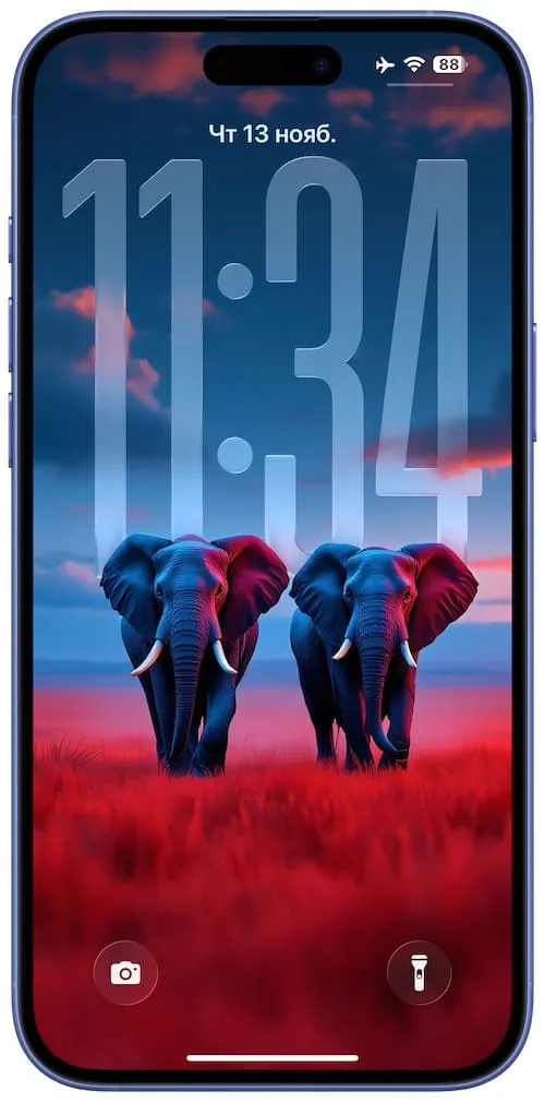 oboi dly iphone s 3d effektom i bolshimi chasami 7