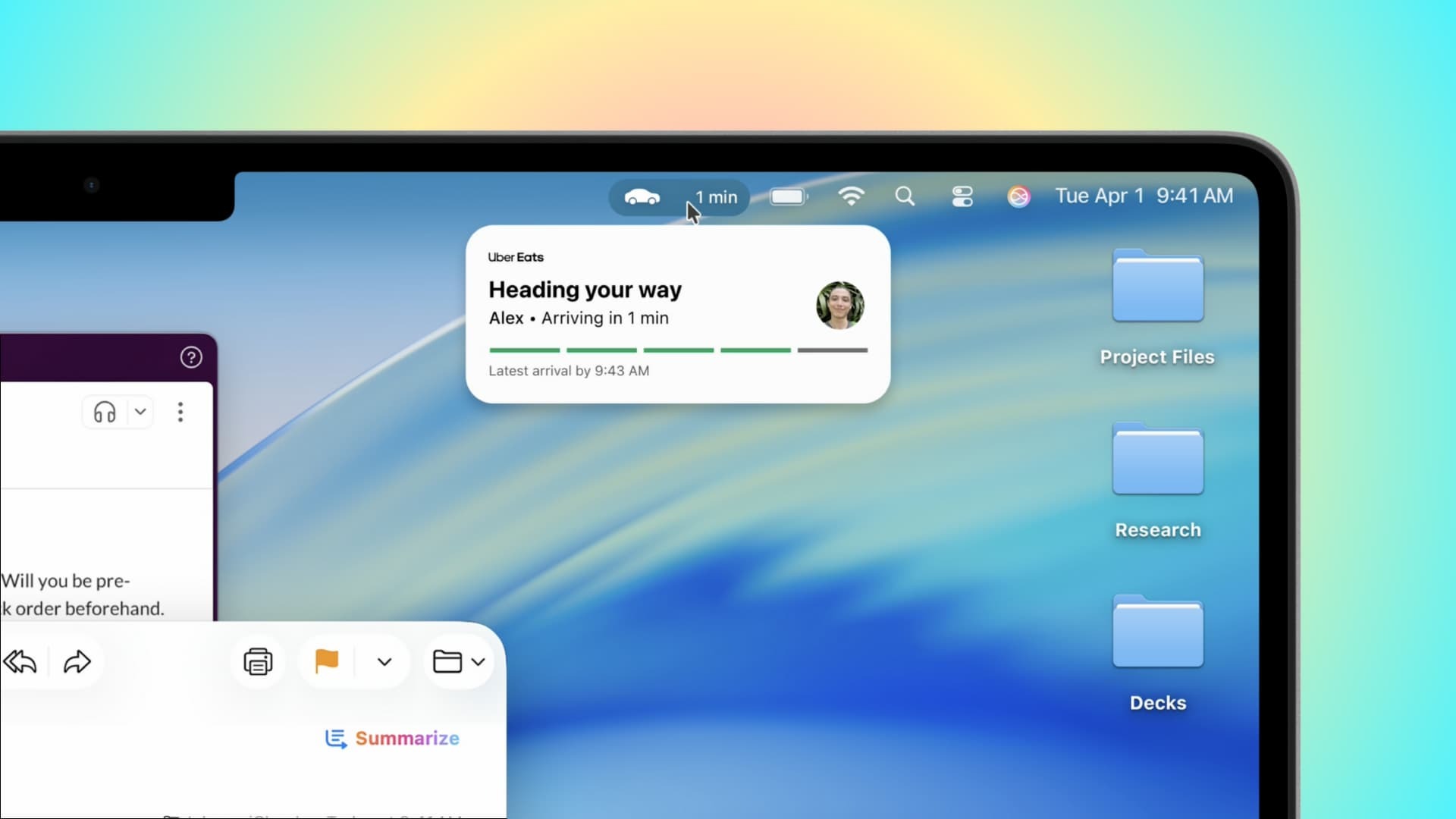 Попробовал виджеты Live Activities в macOS Tahoe. Что нужно знать о новой функции компьютеров Mac. А вы уже пробовали Live Activities на Mac? Изображение: idownloadblog.com. Фото.