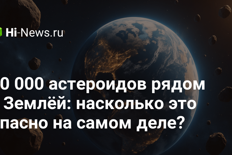 40 000 астероидов рядом с Землёй: насколько это опасно на