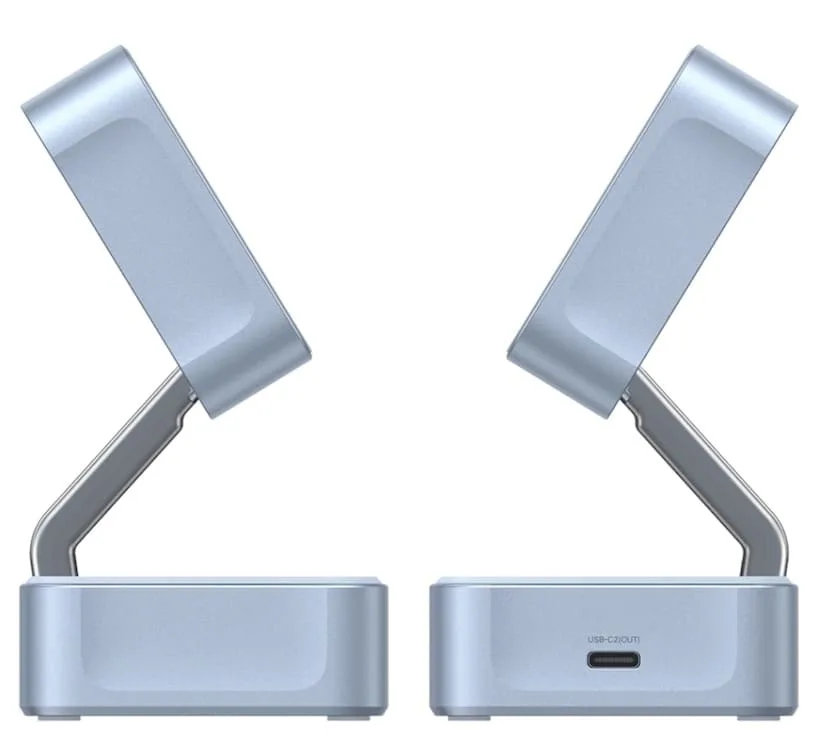 Ugreen Qi2 25W MagFlow 2-in-1: быстрая беспроводная зарядка iPhone - дизайн