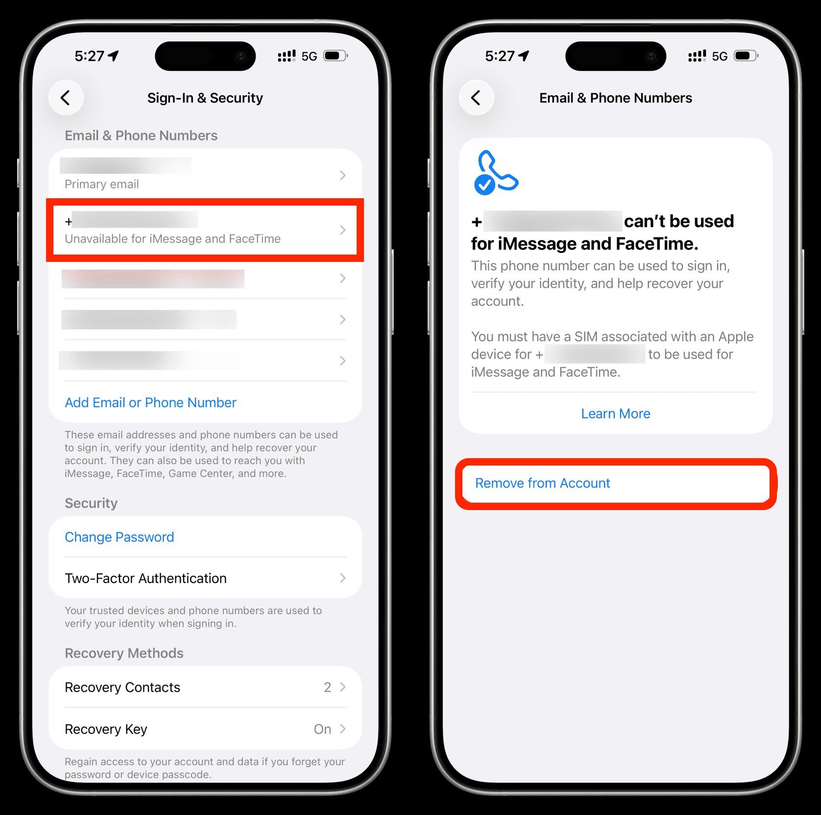 Как отвязать номер телефона от учетной записи Apple ID. Потом удаляем номер из учётной записи Apple. Изображение: idownloadblog.com. Фото.