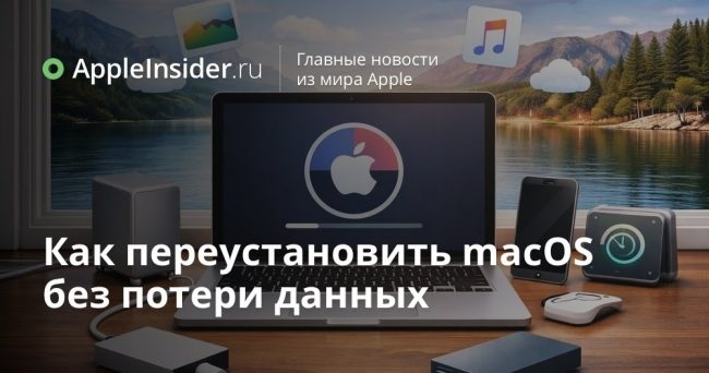 Как переустановить macOS без потери данных