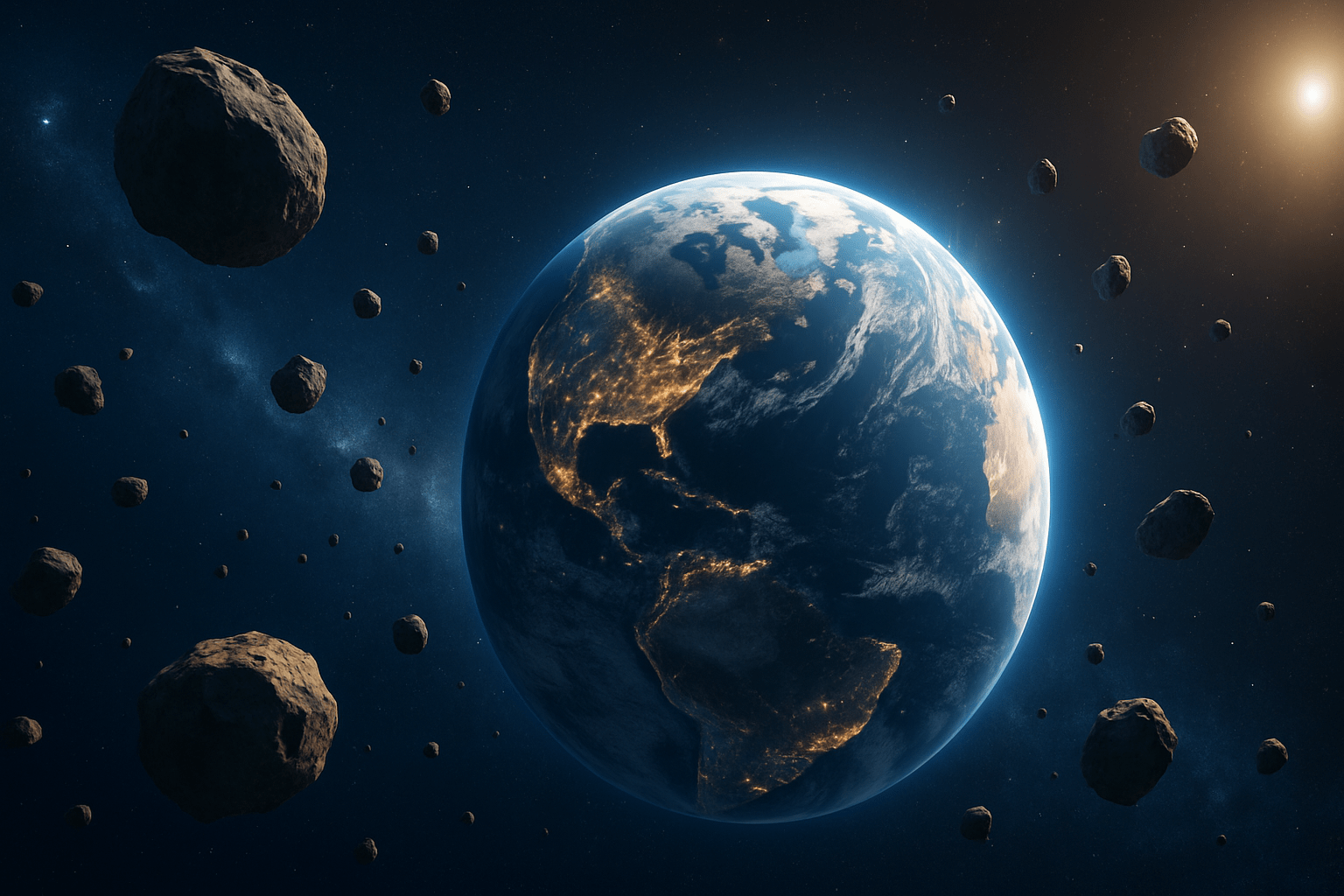 40 000 астероидов рядом с Землёй: насколько это опасно на самом деле? 40 000 астероидов рядом с Землёй — и это только начало! Фото.