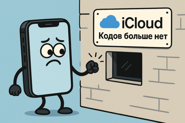 Айфон не заходит в iCloud: почему не приходят коды и что с этим можно сделать. Айфон не заходит в iCloud — как это исправить. Фото.