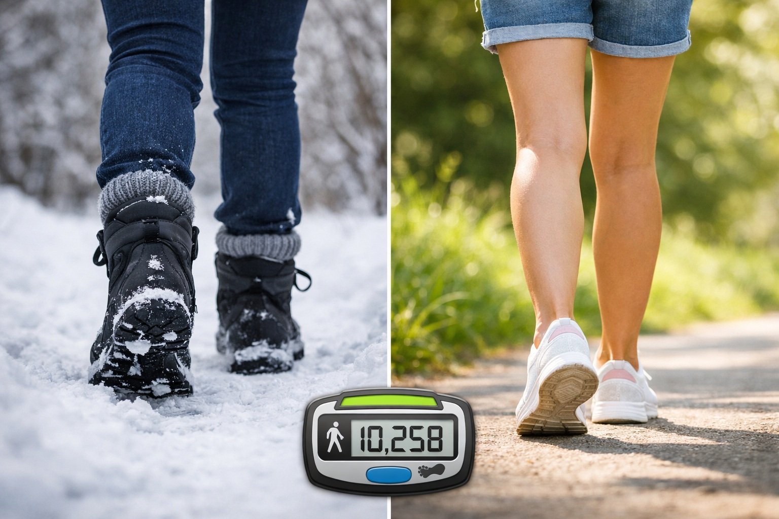 Что лучше: одна долгая прогулка, или много коротких? Оказалось, что для здоровья важно не только количество шагов, но и продолжительность прогулки. Фото.