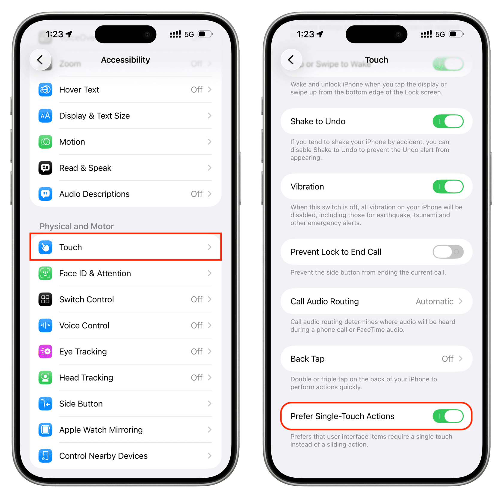 Enable-Prefer-Single-Touch-Actions-in-iOS-26-settings