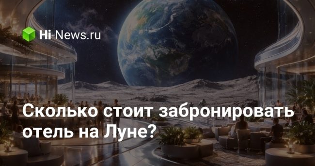Сколько стоит забронировать отель на Луне?