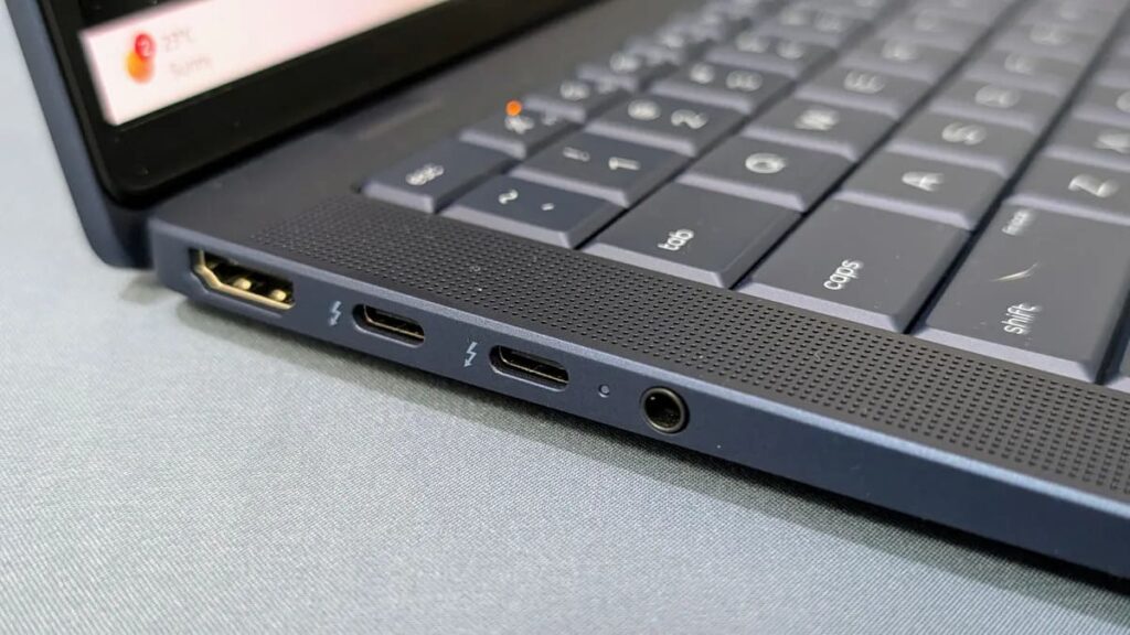 Порты HP EliteBook X G2i — Thunderbolt, USB-C и аудио