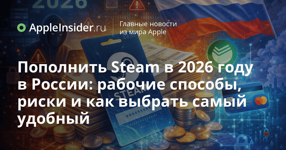 Пополнить Steam в 2026 году в России: рабочие способы, риски