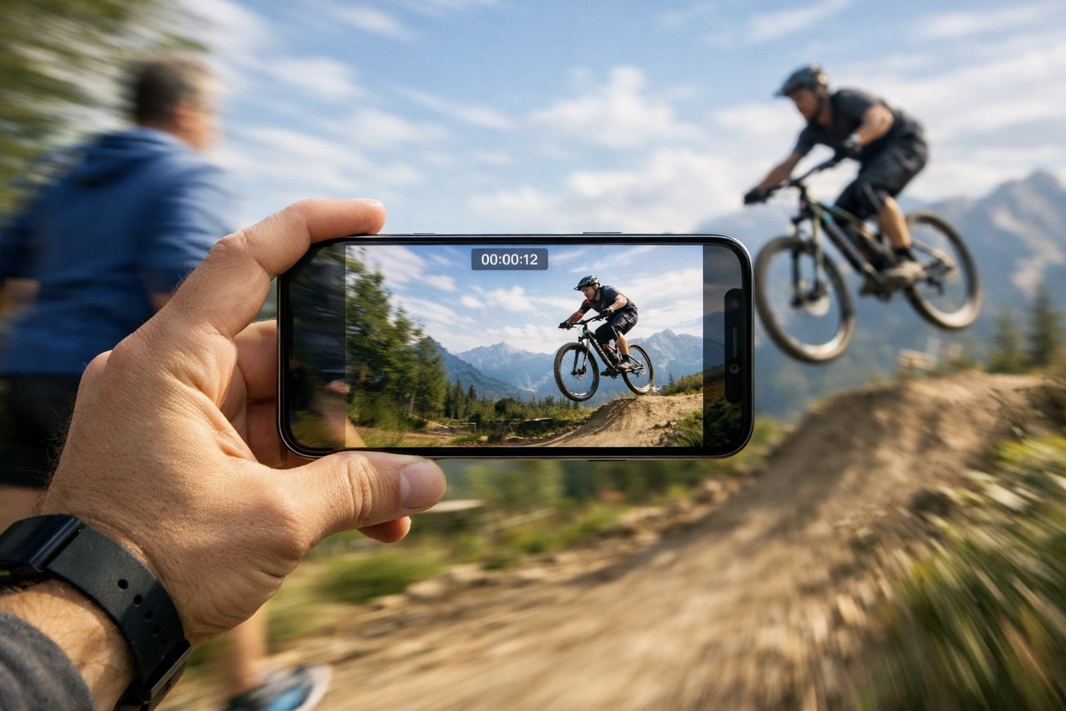 Что такое режим Экшн в камере Айфона и как его включить. Режим «Экшн» есть на всех современных айфонах. Фото.