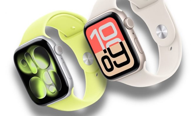 Сравнение Apple Watch SE 3 и Apple Watch Series 11