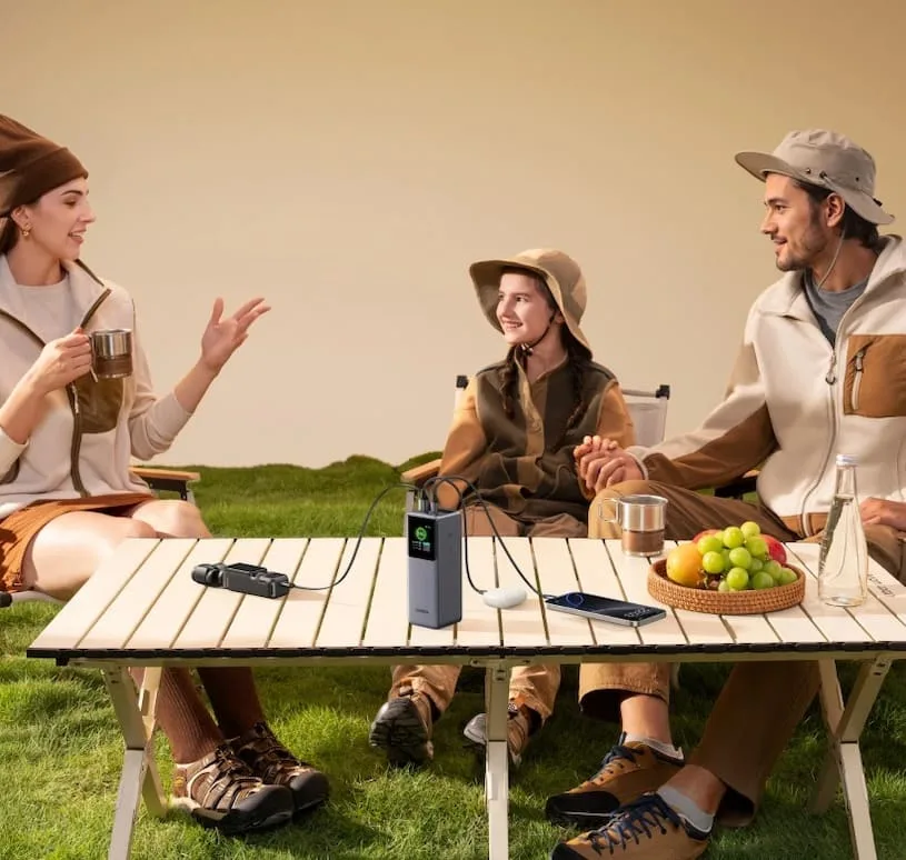 Обзор повербанка Ugreen Nexode 20 000 мАч с выдвижным кабелем, 165 Вт (PB726) - эксплуатация