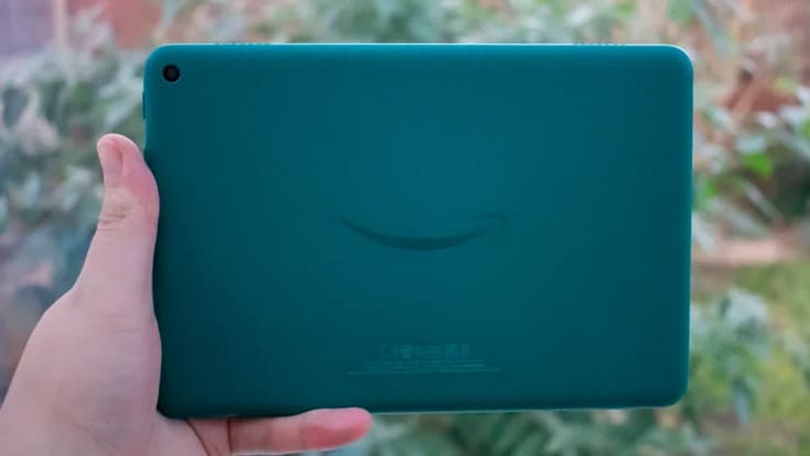 Задняя панель Amazon Fire HD 8 (2024) зелёного цвета