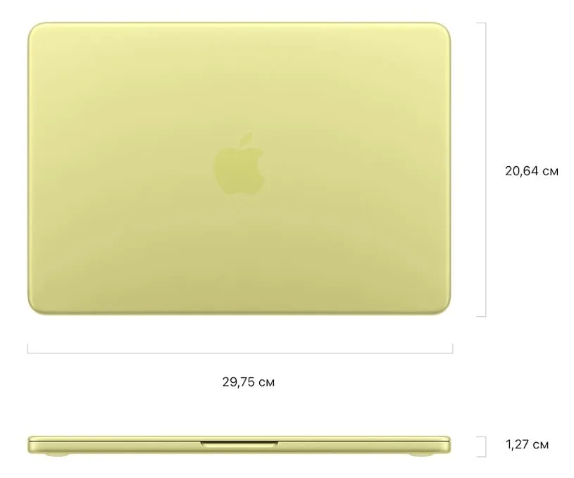 Размеры и вес macbook neo