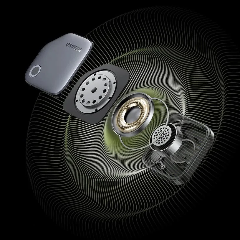 Звук в UGREEN FineTrack Smart Finder (модель 45297, CM816)