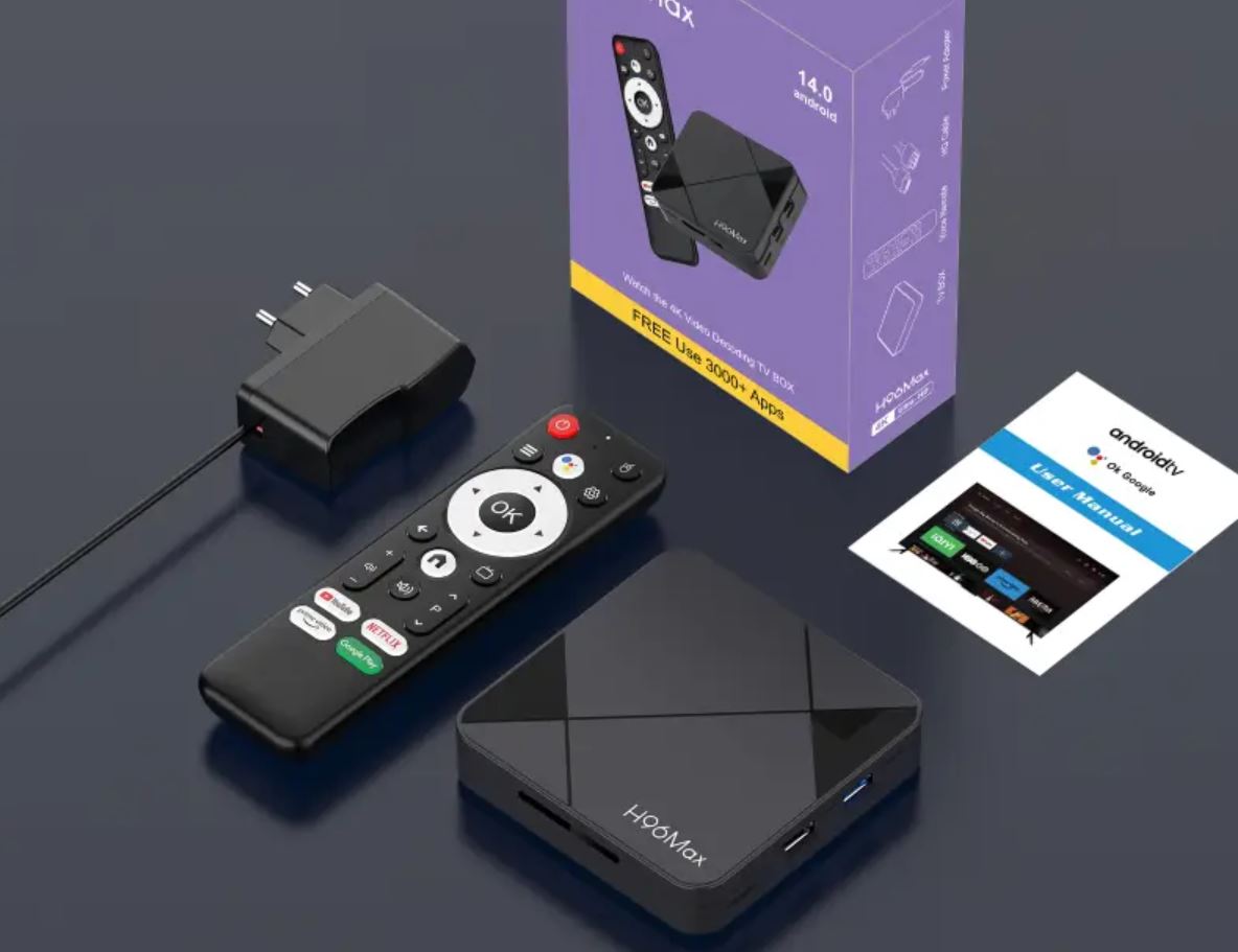 Быстрая ТВ-приставка на Android. Всего 1500 рублей — и Смарт ТВ уже есть в вашем доме!. Фото.