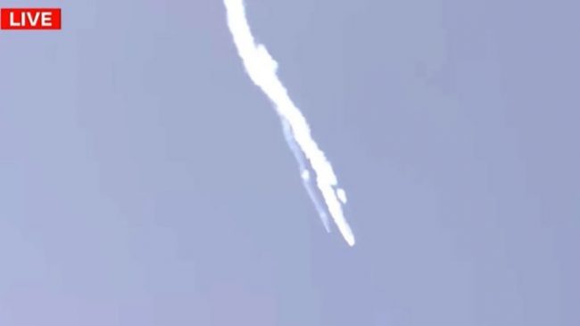 малая ракета Kairos взорвалась на старте в третий раз подряд