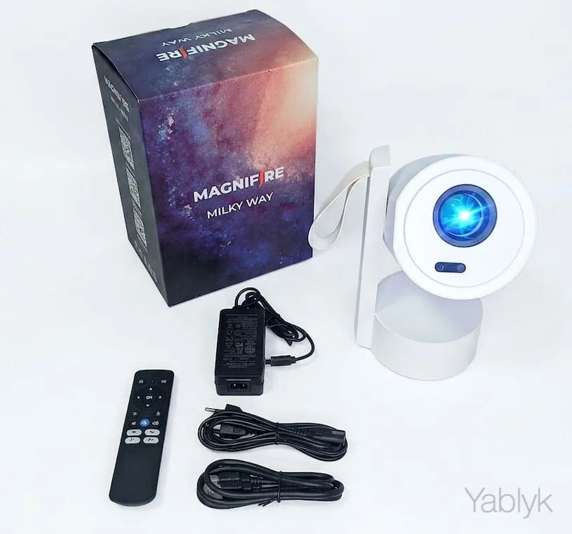 Обзор проектора Magnifire Milky Way: комплектация