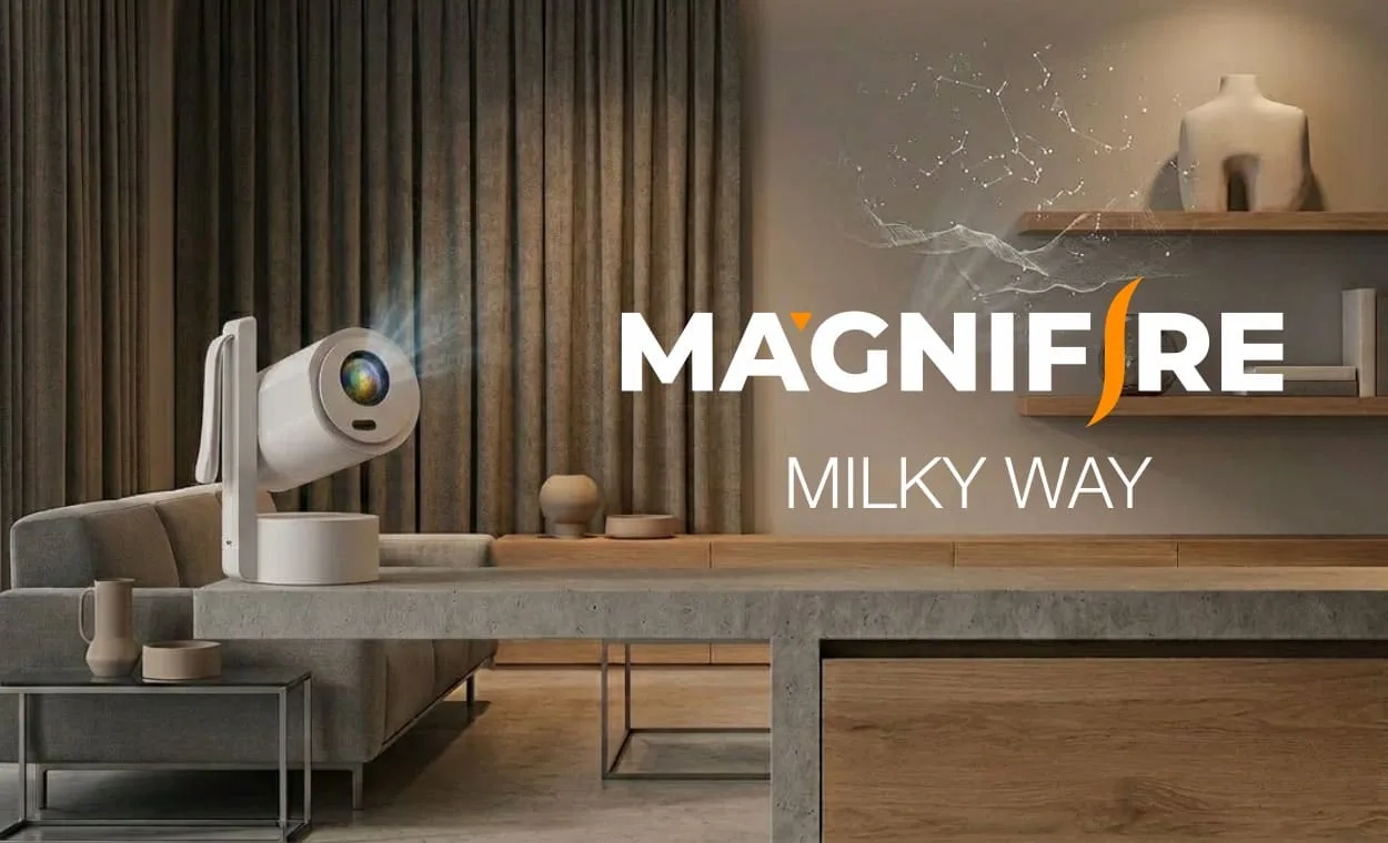 Обзор проектора Magnifire Milky Way: автофокус, Android 13 и аккумулятор
