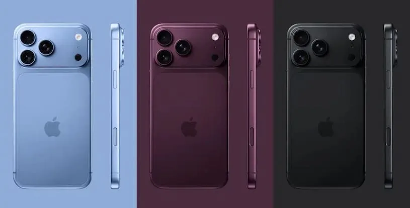 Цвета iPhone 18 Pro
