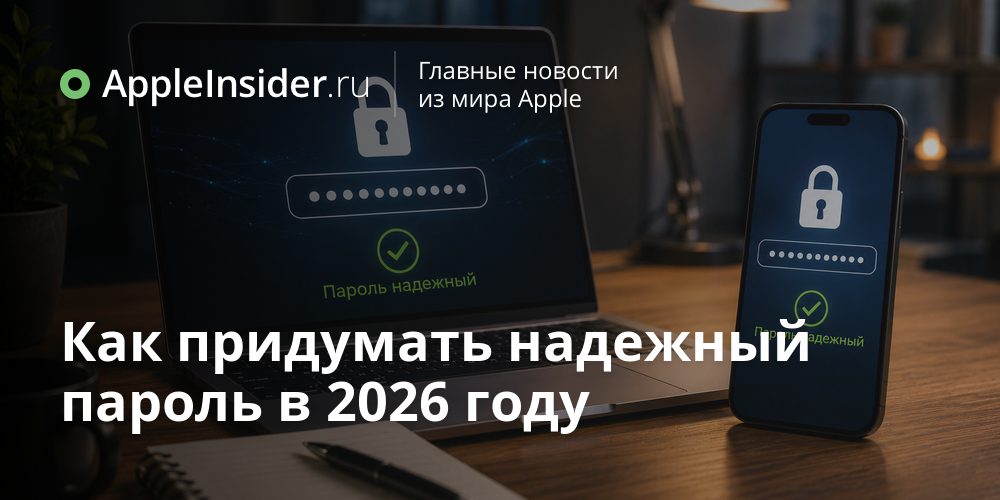 Как придумать надежный пароль в 2026 году