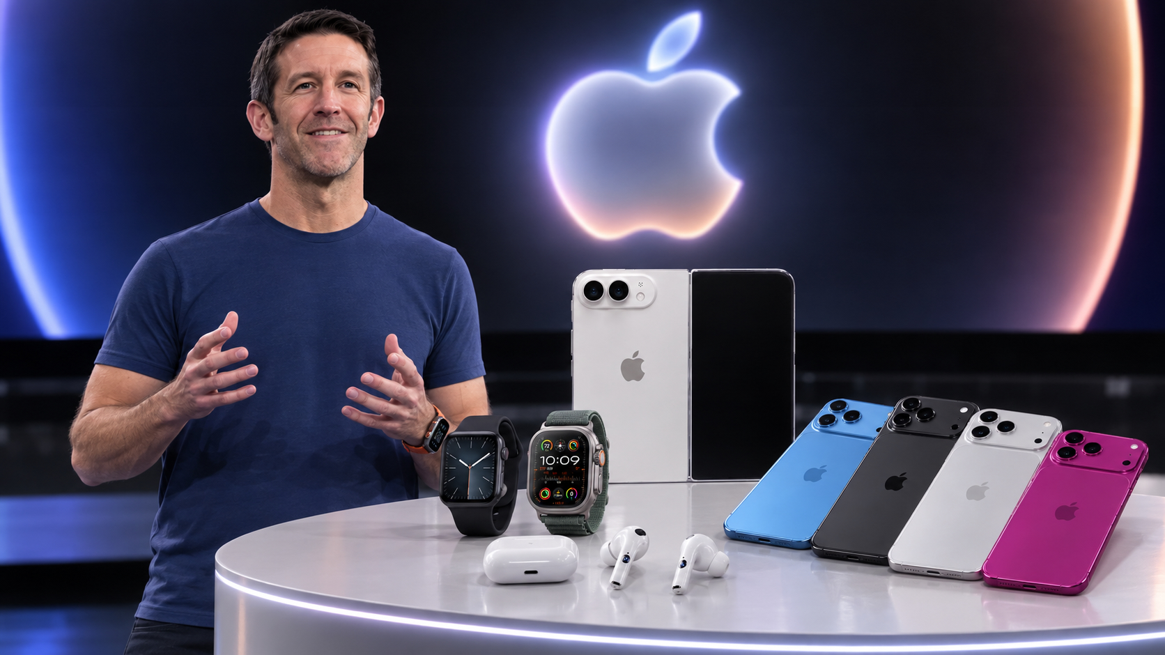 Сентябрьскую презентацию Apple впервые за 15 лет проведет не Тим Кук. Фото.