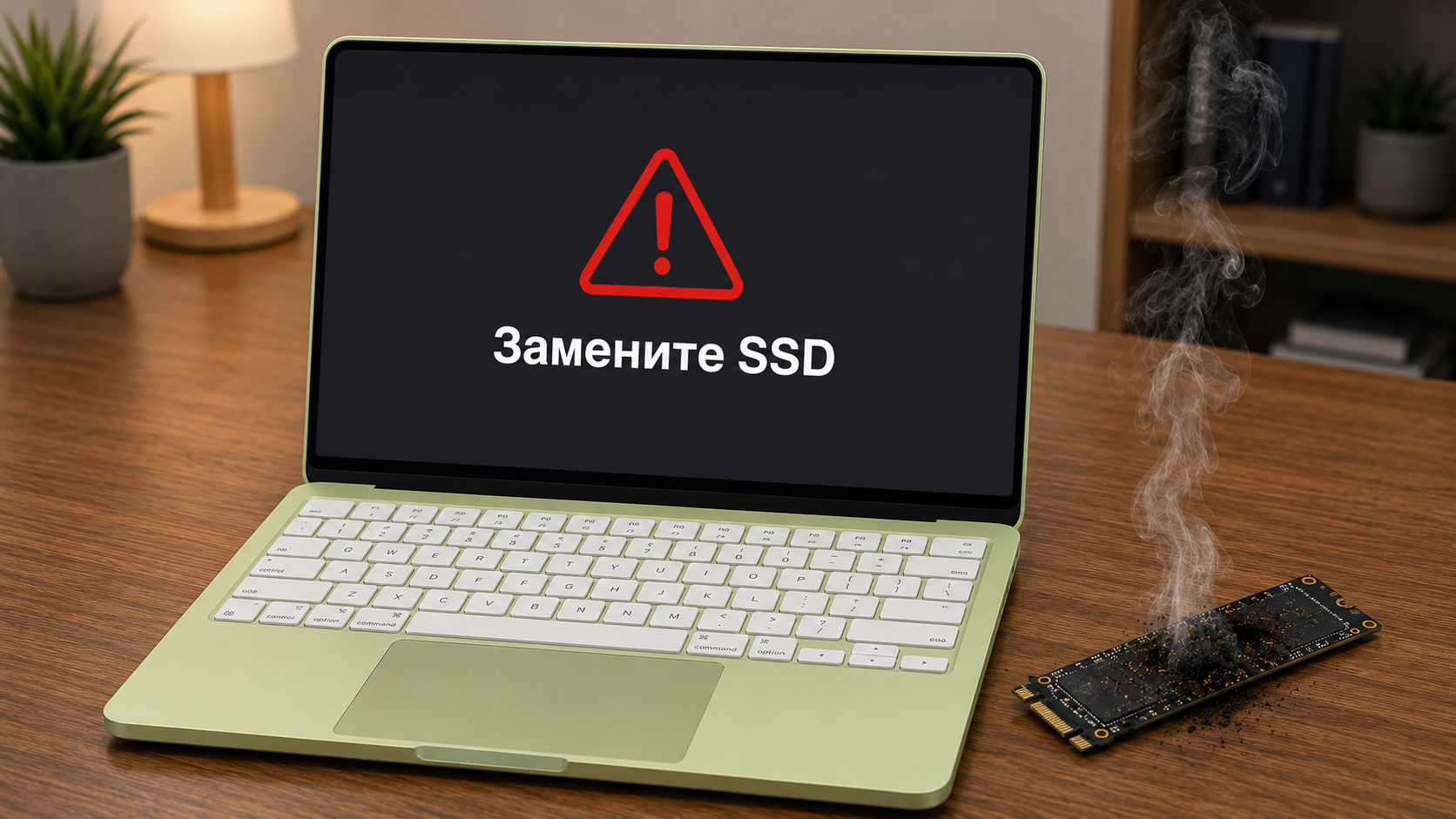 Разбираемся с мифом о том, что SSD MacBook Neo можно убить за 58 дней. Фото.